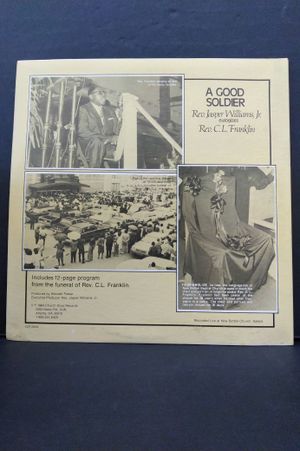 A Good Soldier Rev. Jasper Williams, Jr. Eulogizes Rev. C.L. Franklin image number 2