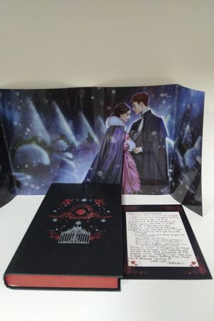 A Forgery of Roses by Jessica S. Olson, Owlcrate edition, signed with sprayed edges image number 2