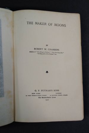 The Maker of Moons image number 1