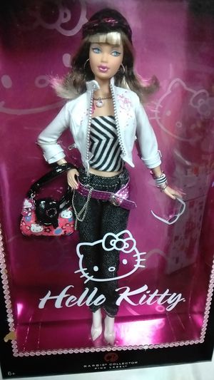 Barbie Collector 2007 Doll Pink Label - Pop Culture Collection - Hello Kitty image number 1