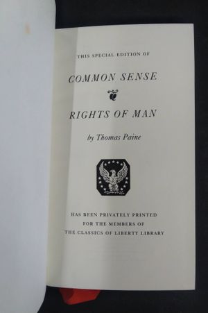 Common Sense; Rights of Man  image number 2