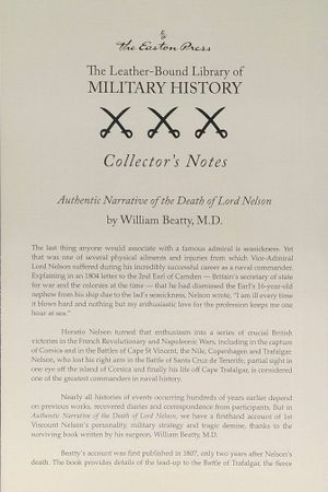 Authentic Narrative of the Death of Lord Nelson image number 2