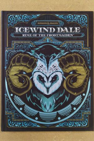 D&D Ice Wind Dale: Rime of The Frost Maiden Alternate Hard Cover image number 0