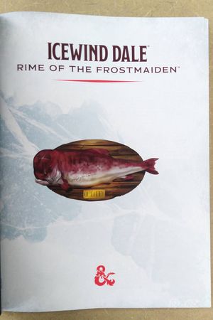 D&D Ice Wind Dale: Rime of The Frost Maiden Alternate Hard Cover image number 1