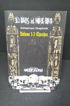30 Days of M&Ouml;RK BORG Adventure Chapbook Volume 3: 3 Churches image number 0