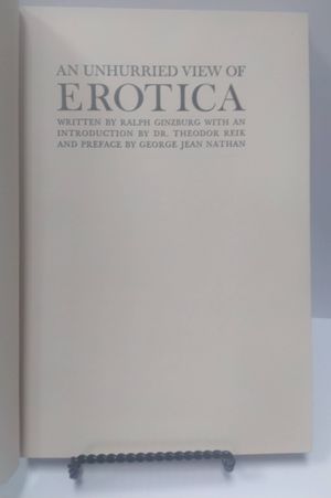 An Unhurried View of Erotica image number 2