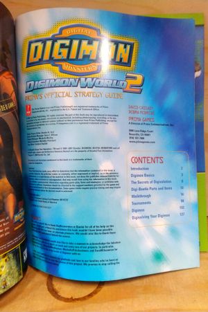 Digimon World 2: Prima's Official Strategy Guide image number 2