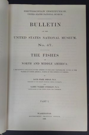 The Fishes of North and Middle America (4 Volume Set) image number 1