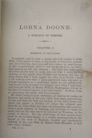 Lorna Doone: A Romance of Exmoor  image number 1