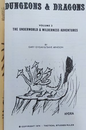 Dungeons & Dragons: The Underworld & Wilderness Adventures / Reference Sheets image number 1