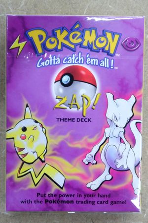 Pokemon Trading Card Game Basic Original Theme Deck Zap image number 0