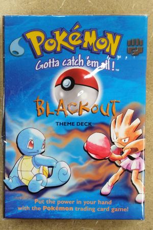 Pokemon Trading Card Game Basic Original Theme Deck Zap image number 0