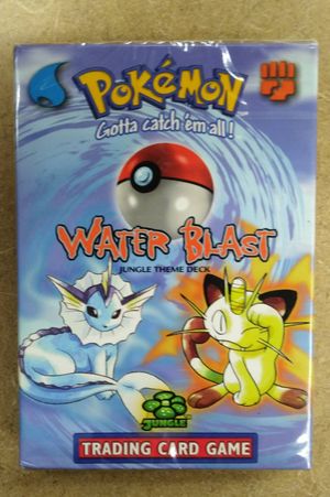 Pokemon Trading Card Game Jungle Theme Deck Water Blast image number 0