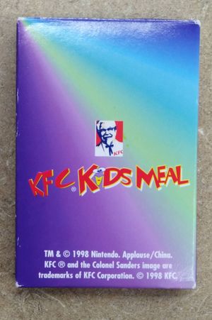 KFC Pok&eacute;mon Kids Meal Promo Card Complete Set image number 2