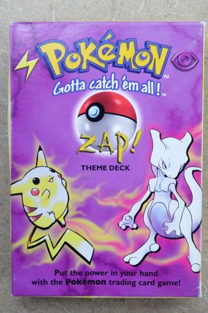 Pokemon Trading Card Game Basic Original Theme Deck Zap image number 0