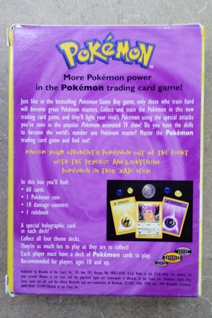 Pokemon Trading Card Game Basic Original Theme Deck Zap image number 1