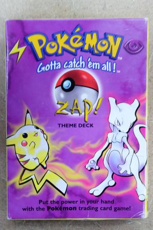 Pokemon Trading Card Game Basic Original Theme Deck Zap image number 0