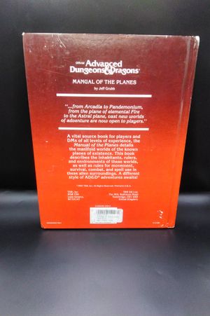 Advanced Dungeons & Dragons: Manual Of The Planes image number 1