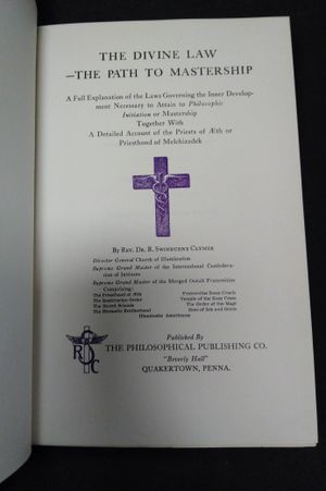 The Divine Law: The Path to Mastership image number 1