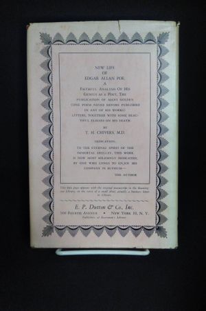 Chivers' Life of Poe. image number 1
