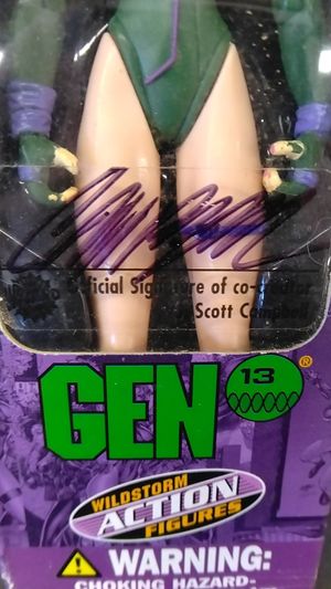 Wild Storm Gen 13 Fairchild Figure Signed image number 2