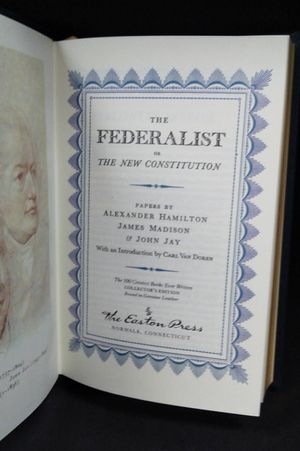 The Federalist image number 1