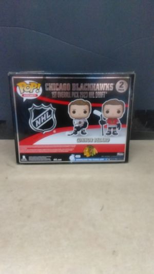 Funko Connor Bedard Chicago Blackhawks Fanatics Exclusive Two-Pack Vinyl Figure image number 1