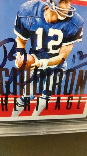 Roger Staubach On-Card Signed 2015 Score Card Authenticated image number 2
