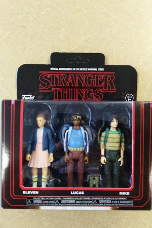 Funko Action Figure: Stranger Things 3PK-Pack 1 Collectible image number 0