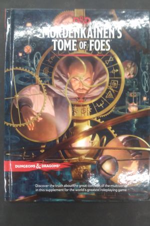 D&D MORDENKAINEN'S TOME OF FOES (D&D Accessory) image number 0