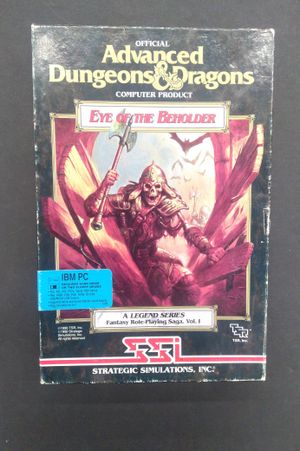 Official Advanced Dungeons & Dragons Computer Product, Eye of the Beholder. image number 0