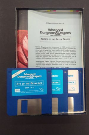 Official Advanced Dungeons & Dragons Computer Product, Eye of the Beholder. image number 2