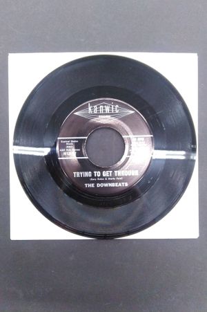 The Downbeats 1-2-3 / Trying To Get Through (45rpm 7") image number 1