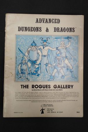 The Rogues Gallery: A Compendium of Non-Player Characters for Advanced Dungeons & Dragons image number 0