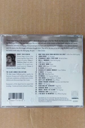 Prison Songs (Historical Recordings From Parchman Farm 1947-48), Vol. 2: Don'tcha Hear Poor Mother Calling? image number 1