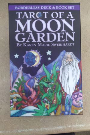 Tarot of a Moon Garden Borderless Deck & Book Set image number 0