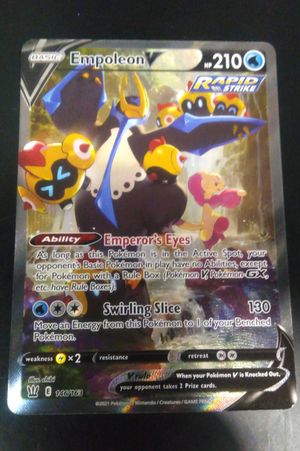 Empoleon V 146/163 Full Art Pokemon Card image number 0