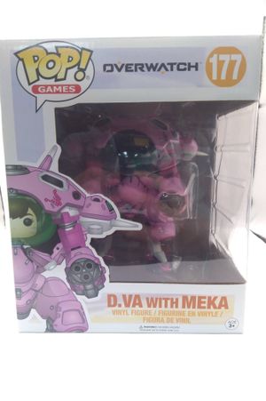 Funko POP Games: Overwatch D.VA & Meka 6"  POP and Buddy  Toy Figure image number 0