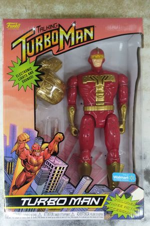 Funko Talking Turbo Man Walmart Exclusive 13.5 Inch Action Figure image number 0