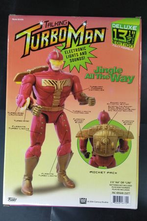 Funko Talking Turbo Man Walmart Exclusive 13.5 Inch Action Figure image number 2