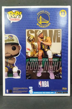 Funko Pop Magazine Cover Stephen Curry Slam Magazine  image number 1