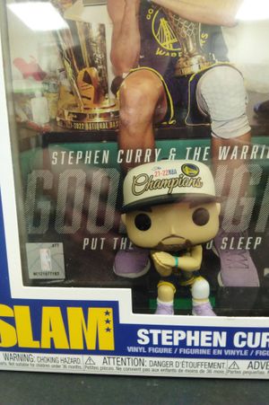Funko Pop Magazine Cover Stephen Curry Slam Magazine  image number 2