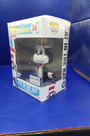 Funko POP Books: Dr. Seuss - Cat in the Hat (Flocked) B&N Exclusive image number 0