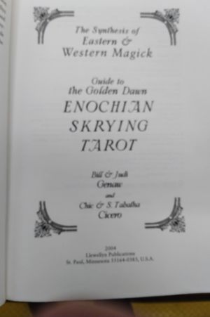 Guide to the Golden Dawn Enochian Skrying Tarot: Your Complete System for Divination, Skrying and Ritual Magick image number 1