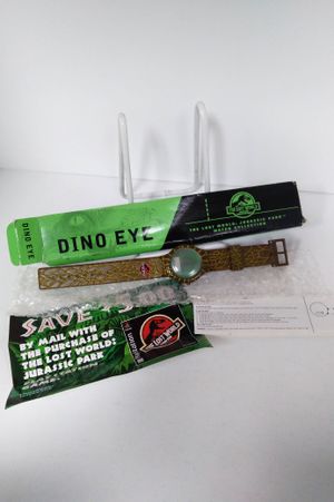 1997 Burger King The Lost World: Jurassic Park Dino Eye Watch image number 0