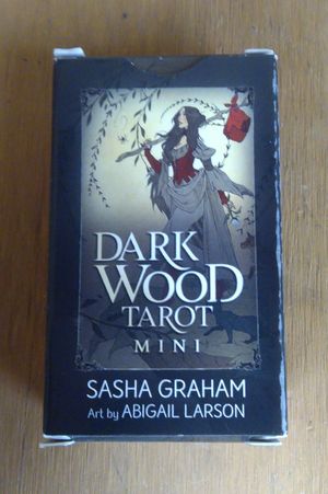 Dark Wood Tarot Mini Deck image number 0