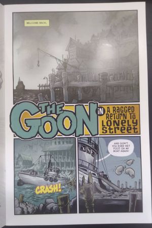 The Goon 20th Anniversary #1 Silver Foil Party Exclusive image number 1