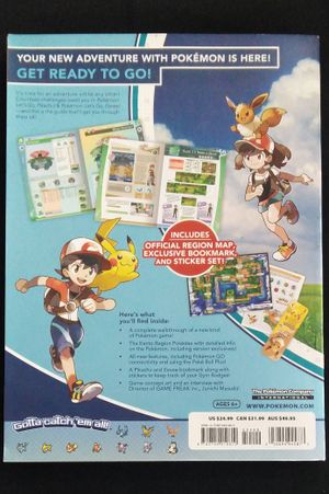 Pok&eacute;mon: Let's Go, Pikachu! & Pok&eacute;mon: Let's Go, Eevee!: Official Trainer's Guide & Pok&eacute;dex image number 1