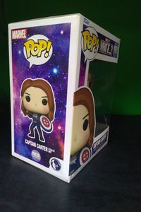 POP Funko Marvel: What If? - Captain Carter, Stealth Suit, Multicolor