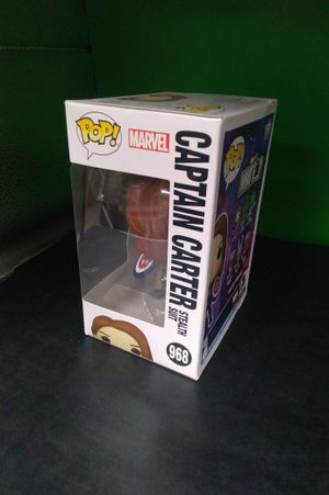 POP Funko Marvel: What If? - Captain Carter, Stealth Suit, Multicolor image number 1